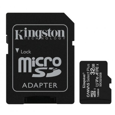 Cartão de Memória Micro SD Kingston C10 32GB / 100MBS