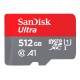 Cartão de Memória Micro SD C10 Sandisk Ultra / 512GB / 120MB/s - (GN6MA)