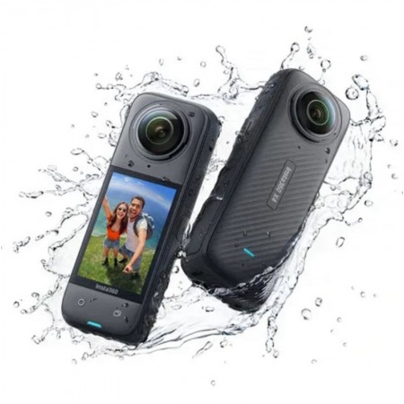 Câmera de Ação Insta360 X4 CINSABMA X401 8K - Preto