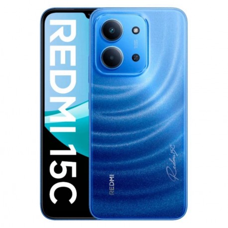 Celular Xiaomi Redmi 15C 256GB/8RAM /Dual SIM /6.9"/50MP - Azul CAR/BR (Global)