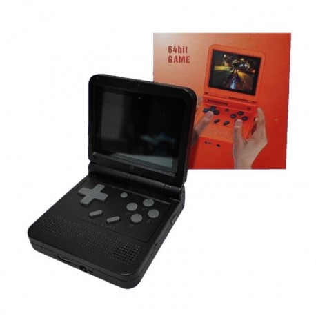 Consola Portatil Powkiddy 64 Bit 16GB 2.8 - Negro