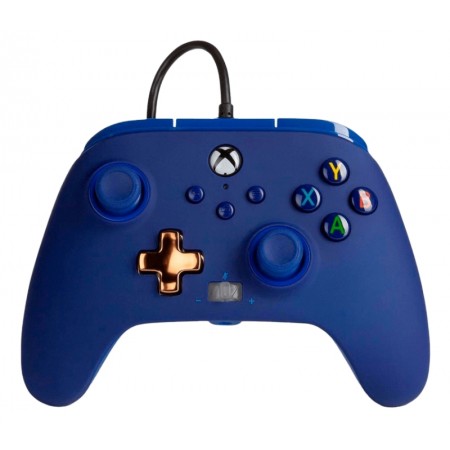 Controle Xbox PowerA Enhanced Wired Controller - Midnight Blue (PWA-A-2503)