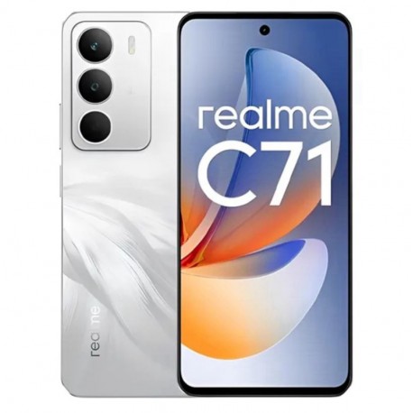 Celular Realme C71 RMX5303 256GB/8RAM /Dual SIM /6.67"/50MP /NFC - White (Anatel) CAR/BR
