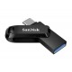 Pendrive Sandisk Ultra Dual drive 64GB / Tipo-C / USB 3.0 - Negro (SDDDC3-064G-G46)