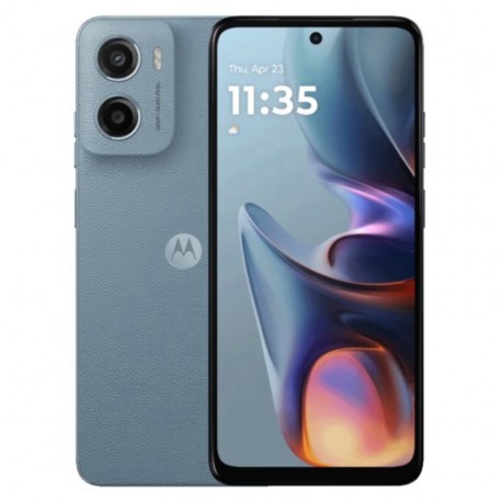 Celular Motorola Moto E15 XT-2523-8 64GB 2GB RAM Dual SIM Tela 6.67" 32MP - Azul CAR/BR