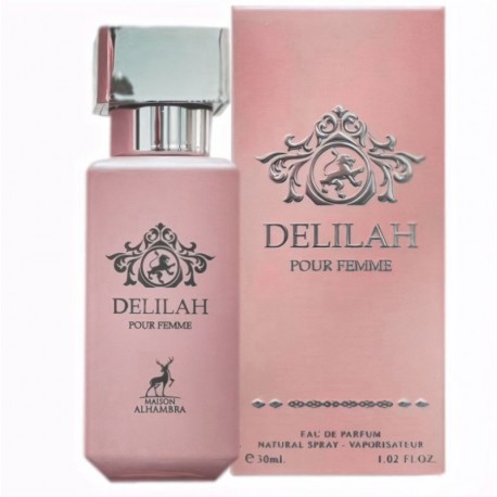 Perfume Maison Alhambra Delilah Pour Femme Eau de Parfum Feminino 30ml