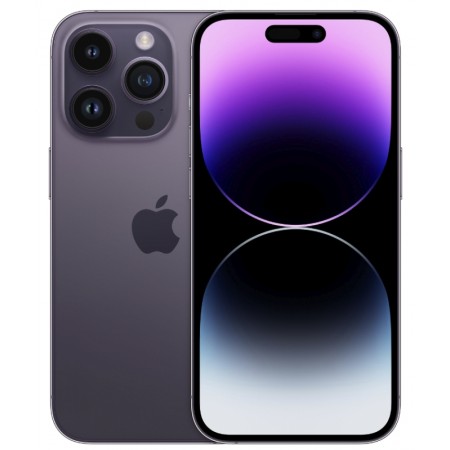 Celular Apple iPhone 14 Pro A2650 MQ273LL/A 512GB/ 5G/ ESIM/ 6.1/ Câm 48MP - Deep Purple