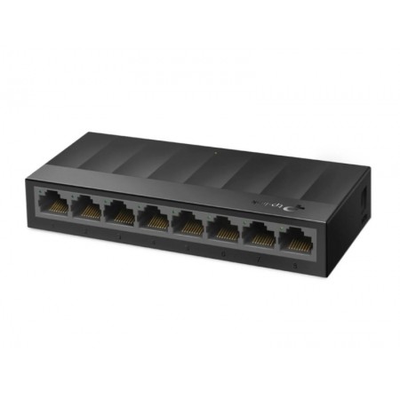 Hub Switch TP-Link 8 portas 10/100/1000Mbps - Preto (TL-LS1008G)