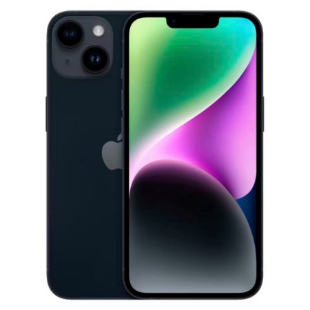 Celular Apple iPhone 14 A2882 BE 128GB 6GB RAM 6.1'' 12MP - Meia Noite (SIM Fisico + eSIM)