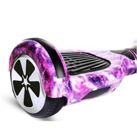 Scooter Star Hoverboard 6.5'' / Bluetoothh / LED / Bolsa - Galaxia(Purple Starry Sky)