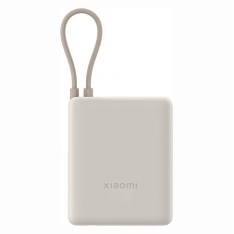 Carregador Portátil Xiaomi Power Bank BHR9333GL 10000mAh 33W - Bege