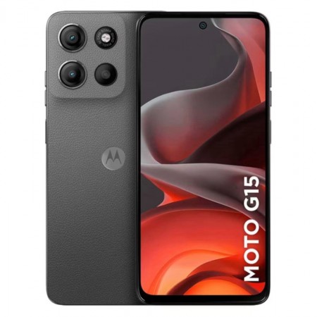 Celular Motorola Moto G15 XT-2521-3 128GB 8GB RAM Dual SIM Tela 6.72" - Cinza (Caixa Slim)