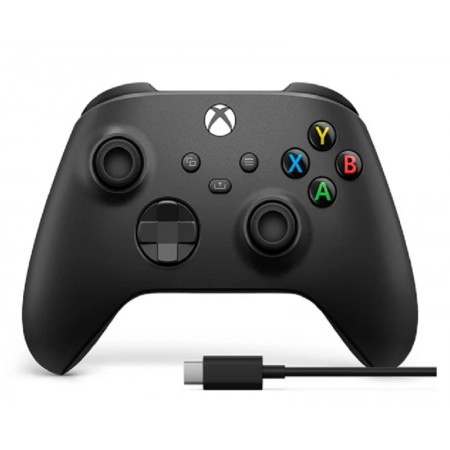 Control Microsoft Para Xbox Series / Con Cable Usb-C - Negro(1v8-00007)