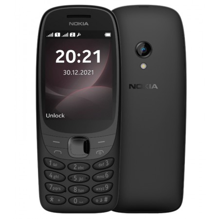 Celular Nokia 6310 4G 32GB/ Dual SIM / 2.8/ Whatsapp Wifi/ Bluetooth / Câm 0.3 MP - Preto