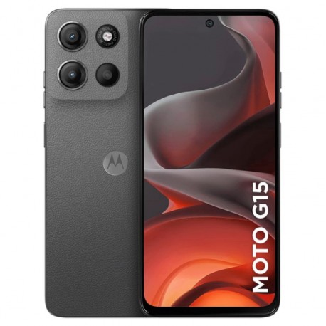 Celular Motorola Moto G15 XT-2521-3 256GB 8GB RAM Dual SIM Tela 6.72" - Cinza (Caixa Slim)