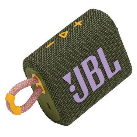 Caixa de Som JBL GO 3 - Verde
