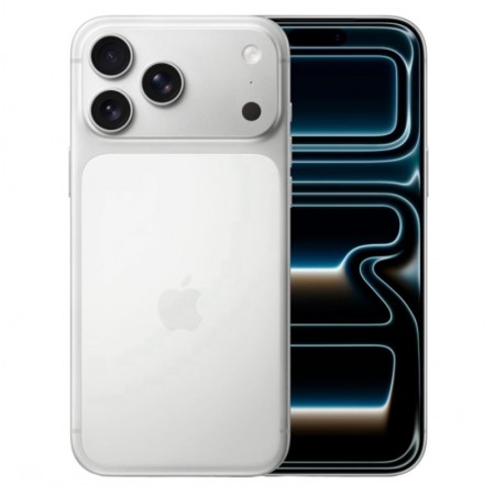 Celular Apple iPhone 17 Pro Max A3257 LL 256GB 12GB RAM Tela 6.9"- Silver (eSIM )