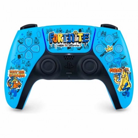 Controle Sony Dualsense Fortnite Wireless Limited Edition para PS5 - Azul (CFI-ZCT1W)