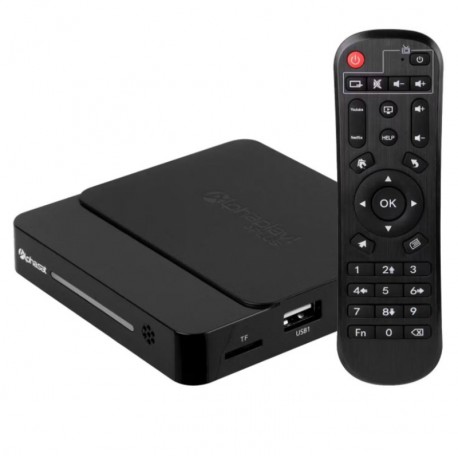 Receptor Sate Alphaplay! Plus 4K Ultra HD 16GB 2GB RAM WiFi - Preto