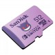 Cartão de Memória MicroSD SanDisk Pokémon 512GB 100MBs- Nintendo Switch SDSQXAO-512G-GN6ZK