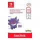 Cartão de Memória MicroSD SanDisk Pokémon 512GB 100MBs- Nintendo Switch SDSQXAO-512G-GN6ZK