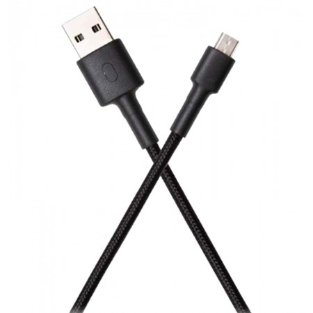 Cabo USB Xiaomi Mi Braided TIPO-C 1M - Preto (SJX10ZM)(SJV4109GL)