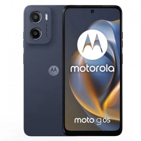 Celular Motorola Moto G05 XT-2523-4 128GB /4GB RAM /Dual SIM /Tela 6.67" /50MP - Azul