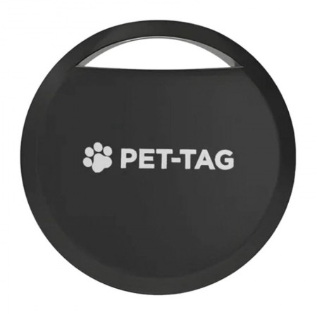 Rastreador Inteligente PET-TAG Compativel com Android e Google Find My - Preto