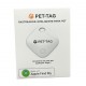 Rastreador Inteligente PET-TAG Compativel com iOS e Apple Find My - Branco