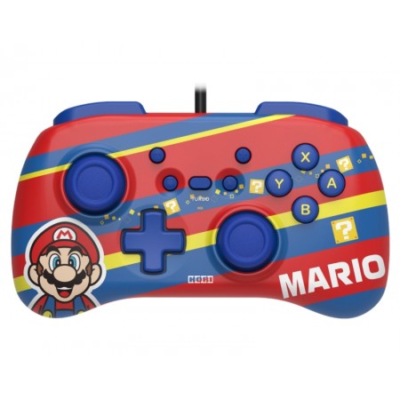 Controle Hori Horipad Mini Super Mario / Com Fio para Nintendo Switch - Vermelho (NSW-366U
