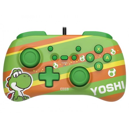Controle Horipad Mini Super Mario Yoshi / Com Fio para Nintendo Switch (NSW-368U)