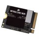 SSD M.2 Corsair MP600 Core Mini 2TB NVMe PCIe 4.0 - CSSD-F2000GBMP600CMN