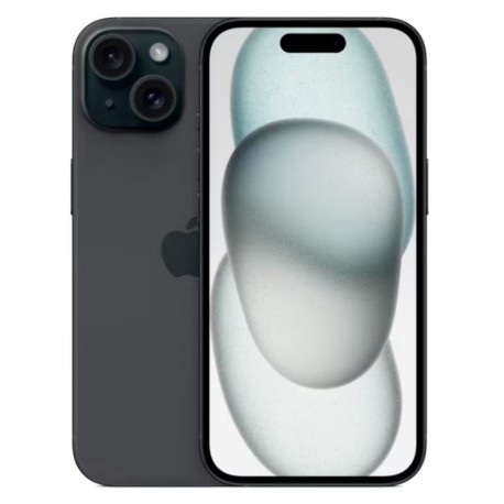 Celular Apple iPhone 15 128GB /eSIM /Tela 6.1" /48MP - Preto (Swap) (Somente Aparelho)