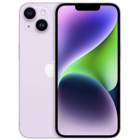 Celular Apple iPhone 14 A2882 HN 128GB / 5G / 6.1/ Câm 12MP - Purple(SIM Físico+eSIM)