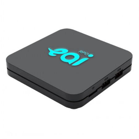 Receptor EAI Pro Digital 4K 16GB 2GB RAM Android10 Wifi H.265 Vod CPUH313 H.265HEVC- Negro