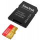 Cartão de Memória Sandisk Extreme Action Micro SD U3 64GB 2X1 - (SDSQXAH-064G-GN6AA)