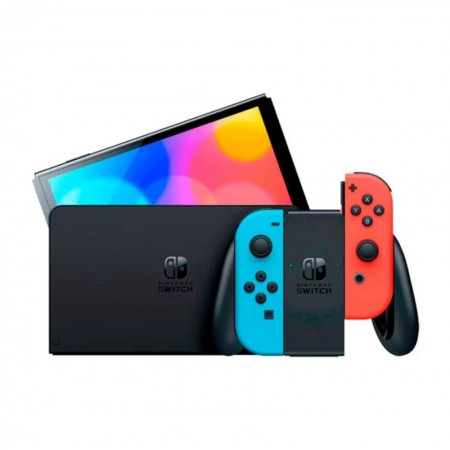 Console Nintendo Switch OLED Neon Model 64GB - HEG-S-KABAA HKG