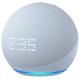 Amazon Echo Dot Alexa 5ª Geração With Clock - Azul