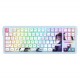 Teclado Gamer Redragon K728AK RGB Pro Antonium Inalambrico Inglês - Anime
