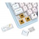 Teclado Gamer Redragon K728AK RGB Pro Antonium Inalambrico Inglês - Anime