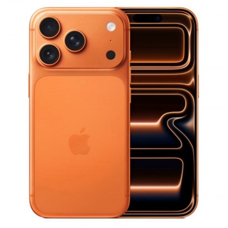 Celular Apple iPhone 17 Pro A3256 LL 512GB 12GB RAM eSIM Tela 6.3" - Laranja Cósmico