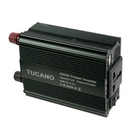 Inversor Tucano Voltagem 12V P/220V 300W - Negro