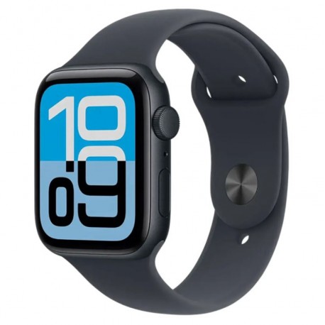 Apple Watch SE 3 2025 MEHQ4LW/A Caja Aluminio 44mm Media Noche - Desportiva Media Noche