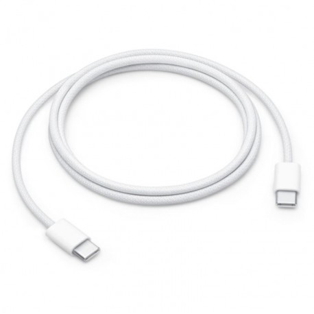 Cable Apple MW493ZM/A Original USB-C para USB-C 1 Metro para iPhone 15 y 16 - Blanco