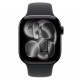 Apple Watch Series 11 MEUX4LW/A Caixa Alumínio 46mm Preto Brilhante - Esportiva Preto M/L