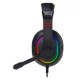 Headset Gamer Redragon Ares H120 RGB P2 + Adaptador 3.5mm - Negro