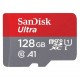 Tarjeta de Memória Micro SD Sandisk Ultra 128GB / C10 / 120MBS - (SDSQUA4-128G-GN6MA)