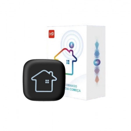 Receptor HTV BOX H9 16GB 2GB RAM 4K Ultra HD Wifi 2.4G/5G IA Controle de Voz - Preto