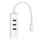Adaptador Hub TP-Link UE330C Ethernet Gigabit USB 3.0 - Branco