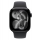 Apple Watch Series 11 MEQU4LW/A Caixa Alumínio 42mm Preto Brilhante - Esportiva Preto M/L